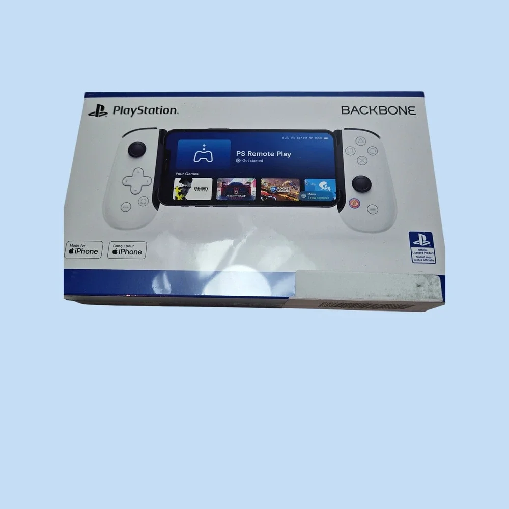 Backbone‎ One PlayStation Edition Mobile Gaming Controller for iPhone White New